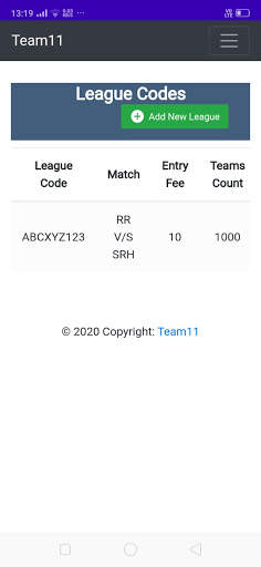 Team11 - A.I Team Builder for Cricket Fantasy Apps screenshot 8