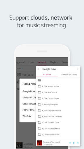 MARU Audio - Cloud & Offline Folder Music Player screenshot 2
