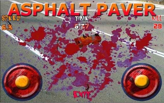 Asphalt Paver Crush Zombie screenshot 3