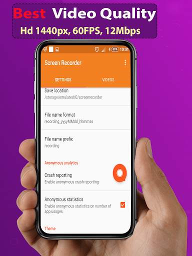 Screen recorder Pro - Record game, record video 4 تصوير الشاشة