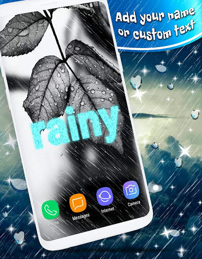 Rain Drops Live Wallpaper 🌧️ Parallax Wallpapers 2 تصوير الشاشة