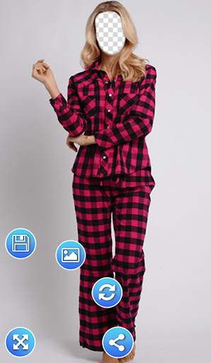 Women Pajamas Photo Frames screenshot 2