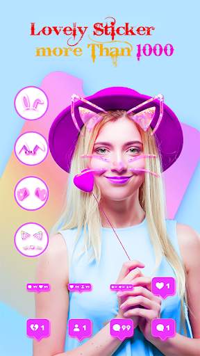 Beauty Plus Makeup - face Beauty camera screenshot 3