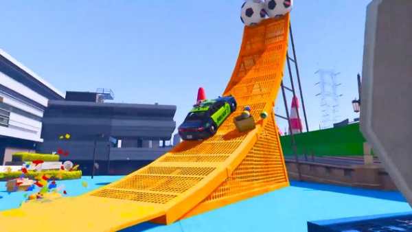 GT Racing Stunts: Cop Car Driving screenshot 2