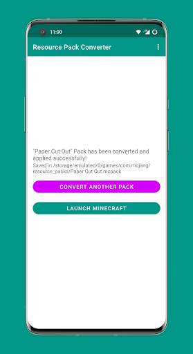 Resource Pack Converter for Minecraft screenshot 4