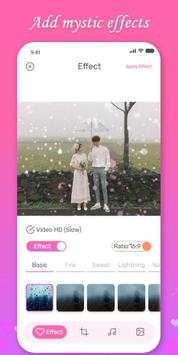 Photo animated effects theme romantic screenshot 2