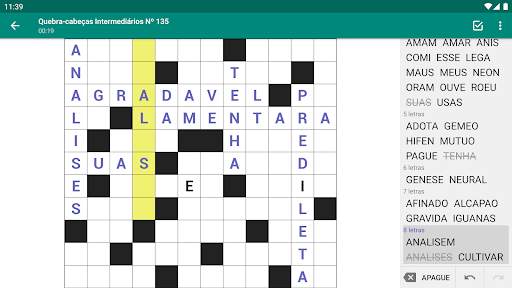 Palavras Cruzadas - "Fill-Ins" screenshot 13