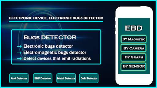 Electronic Bugs Detector (EMF Finder BUG Detector) screenshot 1