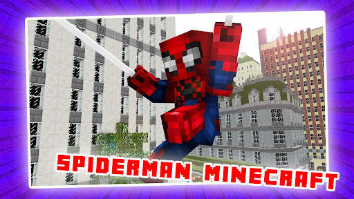 Mod Spiderman Skin Minecraft screenshot 2