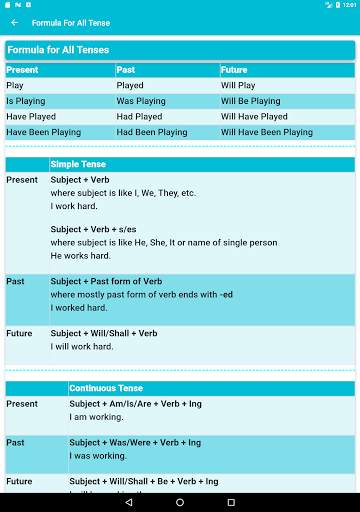 English Grammar App screenshot 17