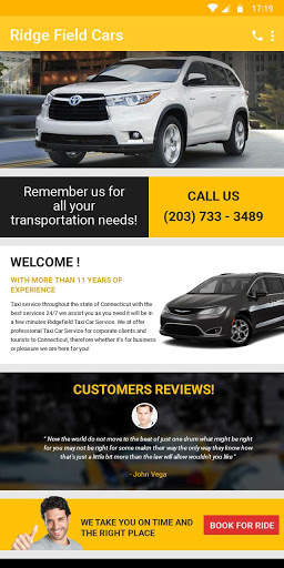 Ridgefield Taxi Car Service screenshot 2