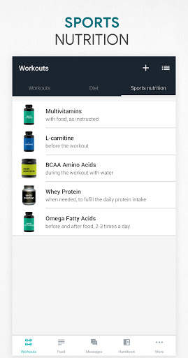 Fitness app: home, gym workout screenshot 8