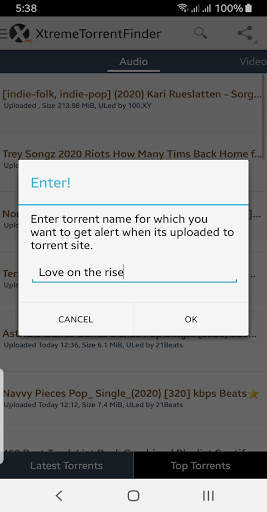 Xtreme Torrent Finder - ( Search & Download ) screenshot 11