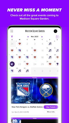MSG Madison Square Garden Official App screenshot 5