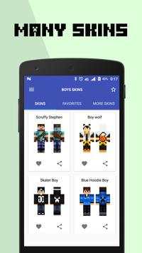 Boys Skins for Minecraft screenshot 1