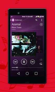 Music Player For Sony screenshot 1