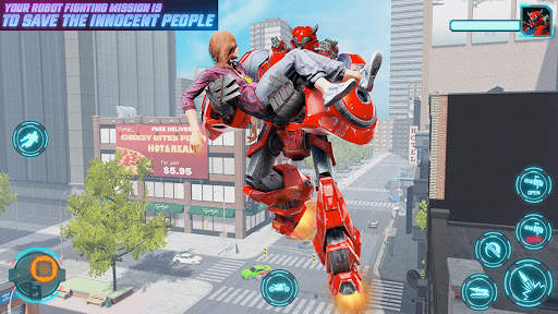 Gangster Crime Robot Transform screenshot 3