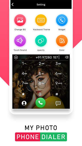 Photo Phone Dialer - My Photo Dialer screenshot 1