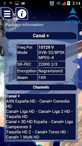 New Frequencies Astra 19E 2020 screenshot 5