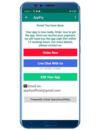 AppFry Web2App screenshot 4