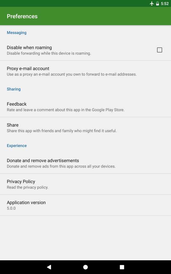 Message Forwarder - SMS, MMS, and Call Forwarding screenshot 23