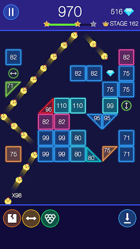 Bricks Breaker - Glow Balls screenshot 7