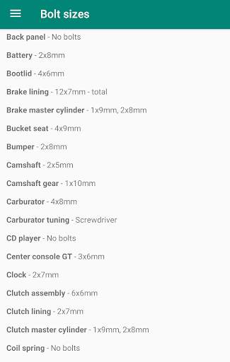 My Summer Car Manual स्क्रीनशॉट 4
