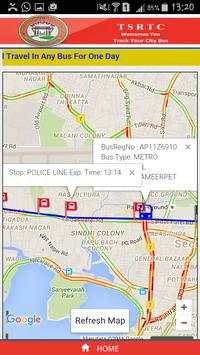 TSRTC Live Bus Track screenshot 5