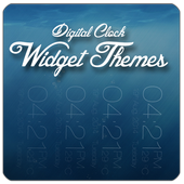 Digital Clock Widget Themes icon