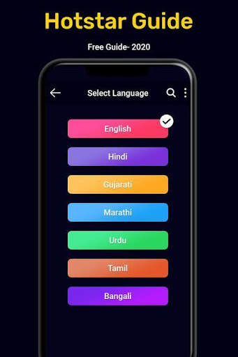 Hotstar Live TV - Cricket TV Shows Hotstar TV Tips screenshot 1