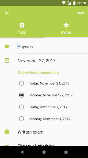 Timetable screenshot 7