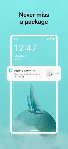 Route: Package Tracker screenshot 2