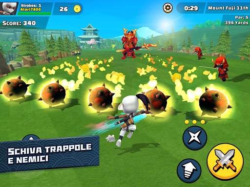 Ninja Golf ™ screenshot 11