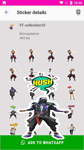 ff stickers 💎💎 screenshot 2
