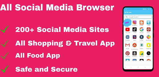 All Social Media & Social Network App 2021 screenshot 1
