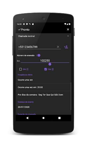 Auto Redial (Remarcação Automática) screenshot 3