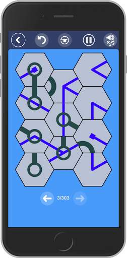 Connect Hexas - Hexa Puzzle Game screenshot 2