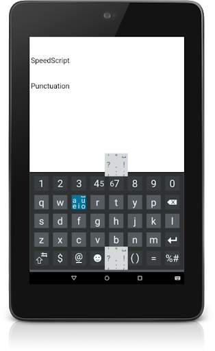 SpeedScript Keyboard free screenshot 10
