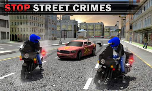 Police Bike Crime Patrol Squad: Gangster Car Chase screenshot 3
