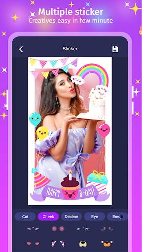 Birthday Song Video Maker screenshot 6