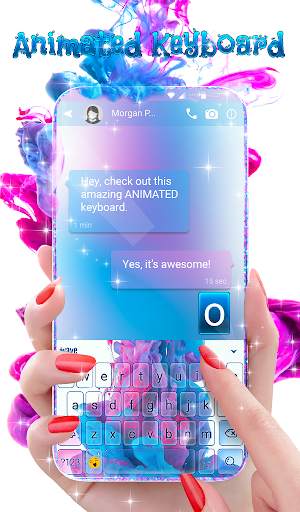Magic Ink Live Wallpaper & Animated Keyboard screenshot 2