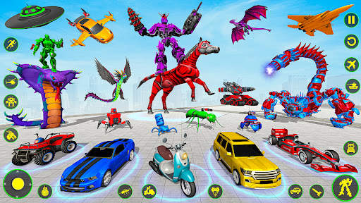 Horse Robot: Car Robot Games screenshot 5