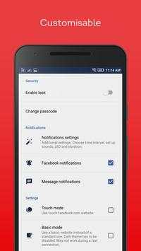 Messenger for Facebook Lite screenshot 5