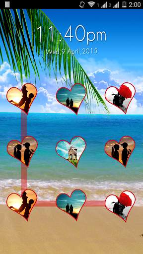 Heart Lockscreen screenshot 3