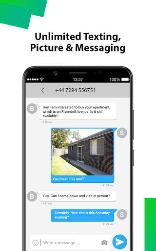 2nd Line Second Phone Number Texts and Calls screenshot 3
