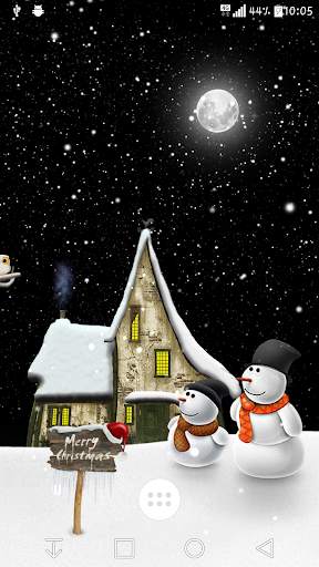 Winter Night Live Wallpaper screenshot 6