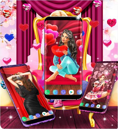 Live wallpaper girls screenshot 3