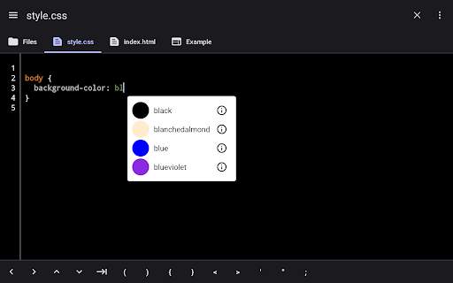 WebCode - html, css, js ide screenshot 15