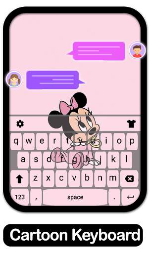 Cartoon Keyboard for iPhone 11 Keyboard स्क्रीनशॉट 2