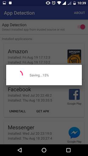 App Detection (Anti spyware) screenshot 3